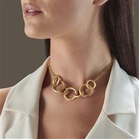 Collana Aquaforte Donna Cerchi Vintage in Argento H4184804 - H4184804